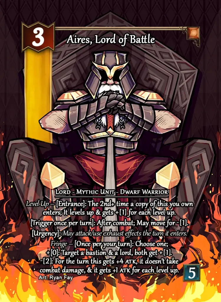 Aires, Lord of Battle